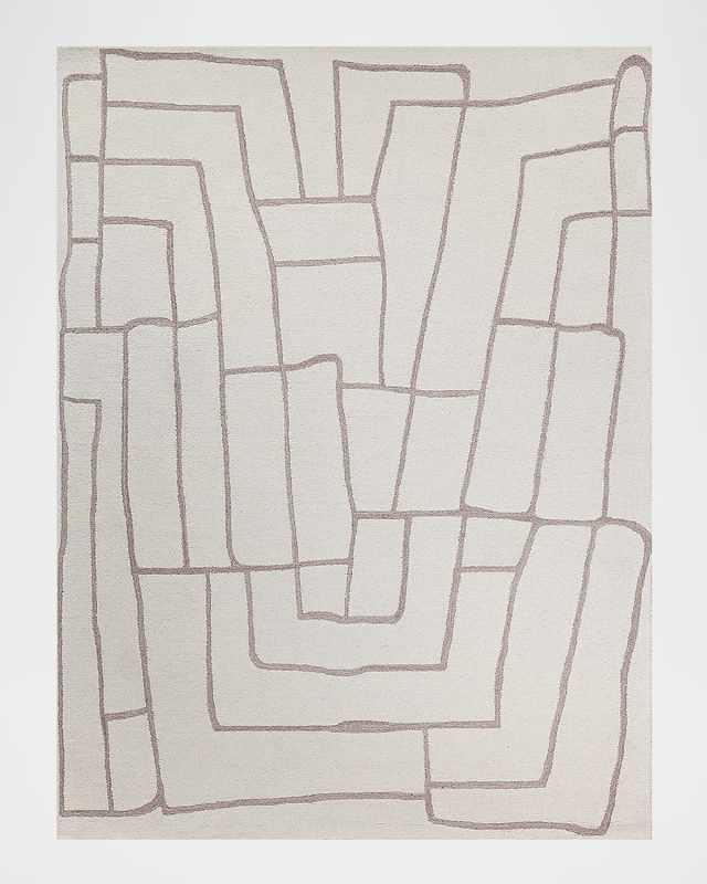Tangiers Hand-Tufted Ivory/Beige Rug, 12' x 15'